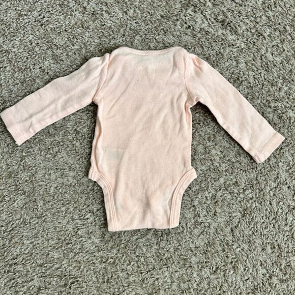 Newborn Pink & Florals Bodysuit Bundle (3-Pack) - Cat & Jack, Just One You - Picture 4 of 12